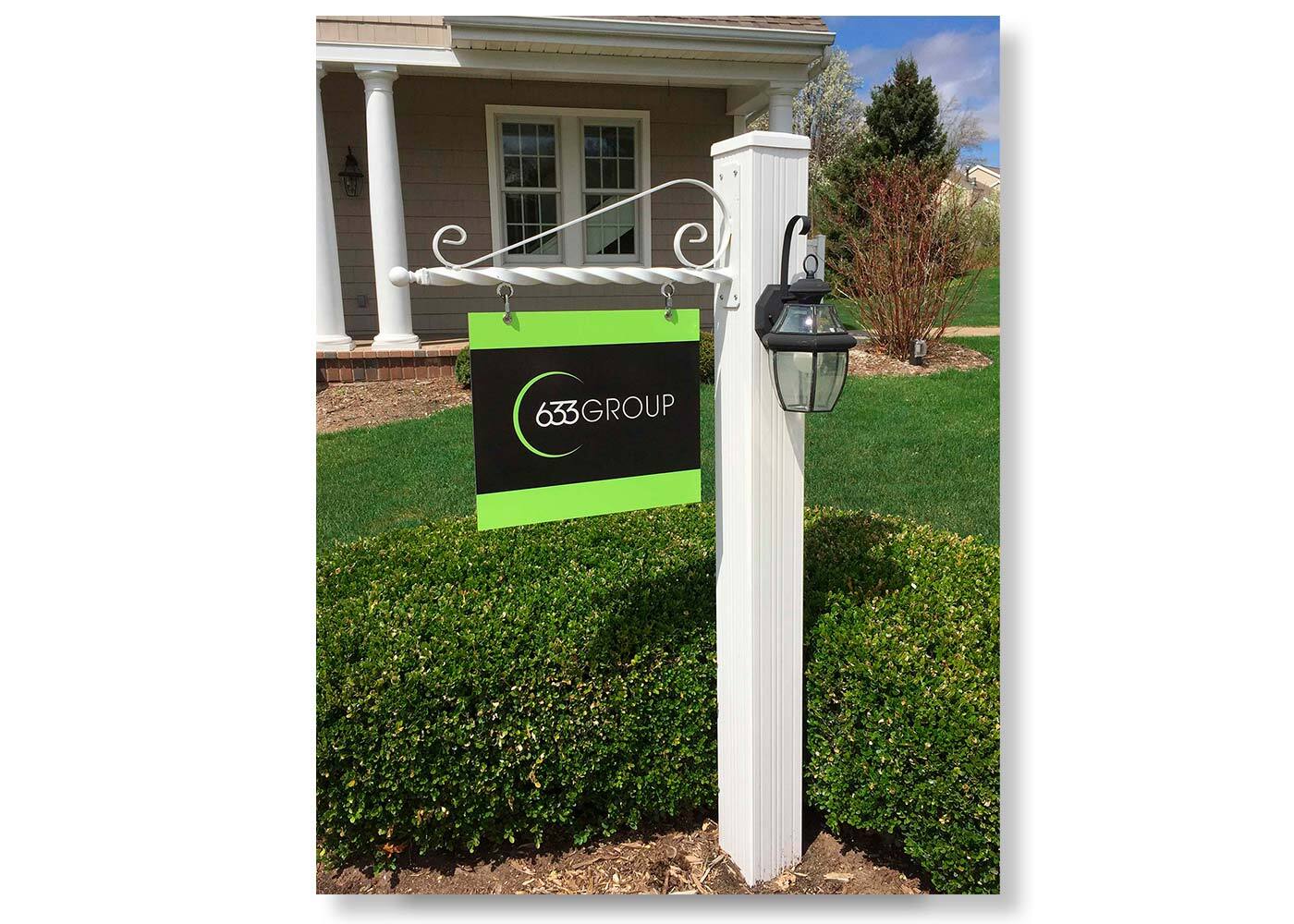 633 Group office sign