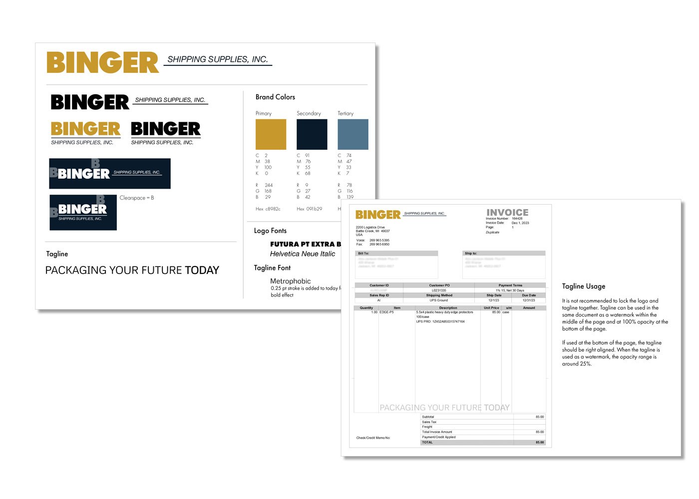 Binger Web Portfolio Images Style Guide