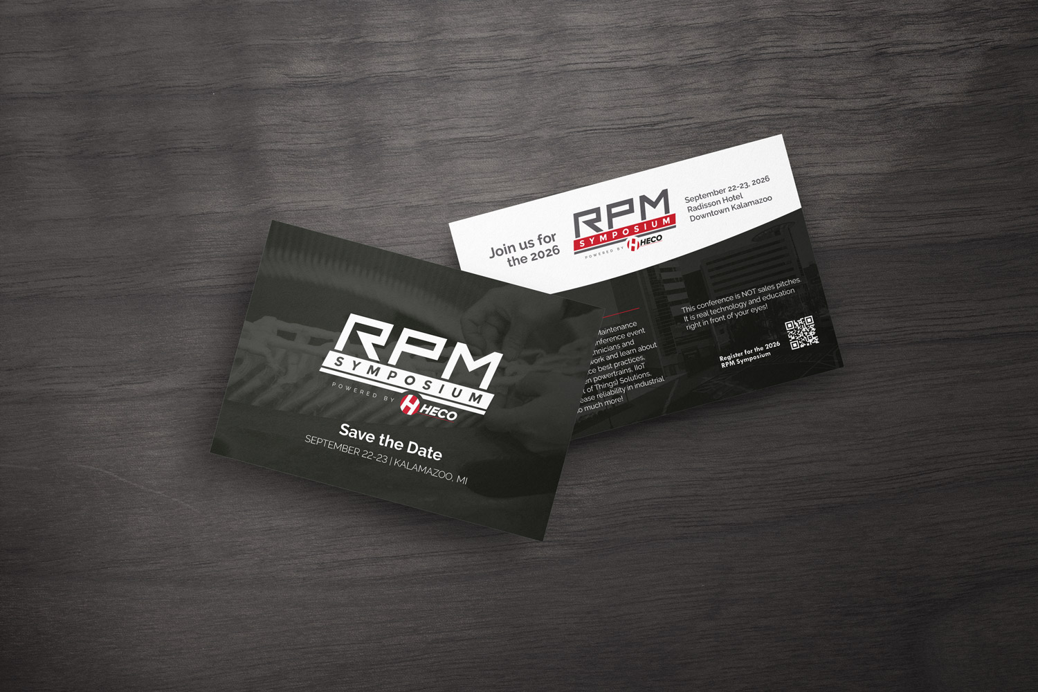 RPM save the date mailers